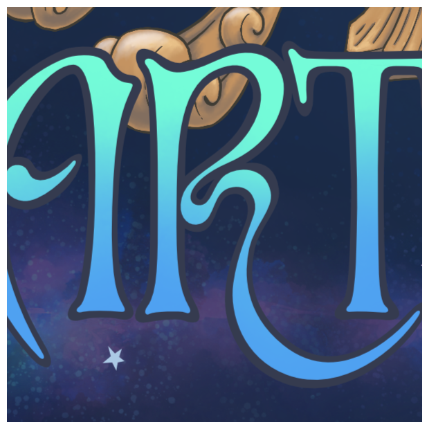 The Atlas of Earthsea lettering detail