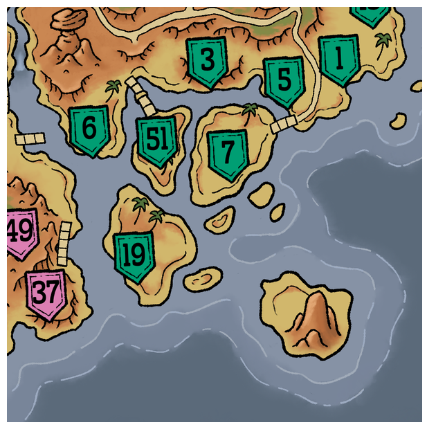 Razorwind Shores map